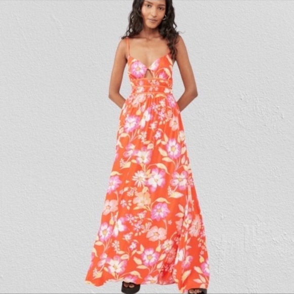 Free People WISTERIA MAXI DRESS NWT - Picture 2 of 15